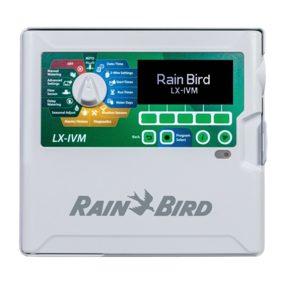Rain Bird LX-IVM Serie Handbücher