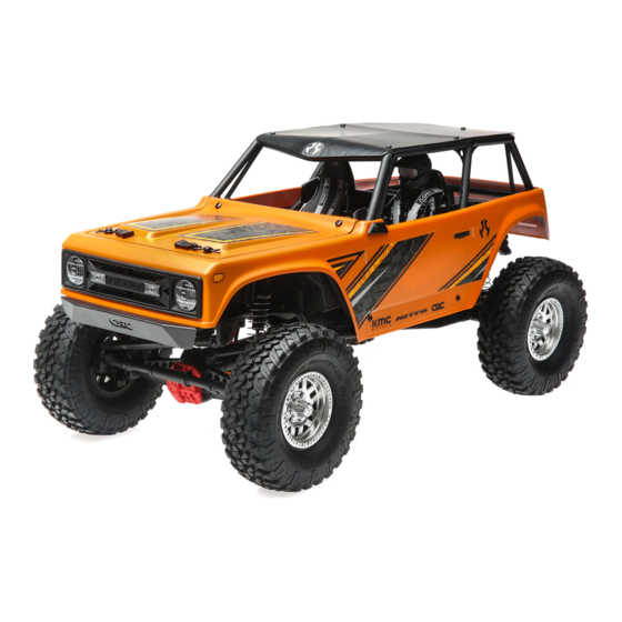 Horizon Hobby AXIAL Wraith 1.9 Bedienungsanleitung