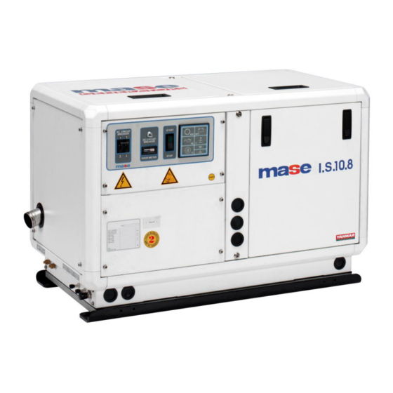 Mase Generators IS 10.8 Gebrauchsanweisung Und Wartungsvorschriften