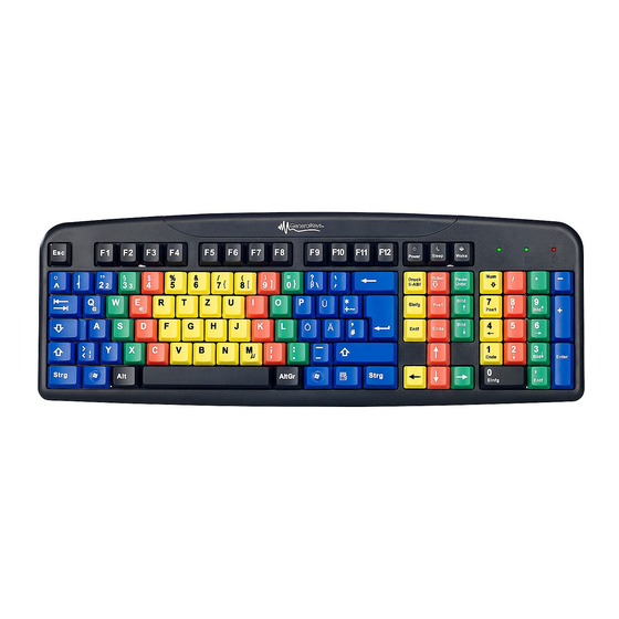 GeneralKeys PX-3278-675 Bedienungsanleitung