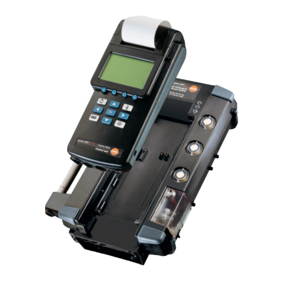 TESTO testo 350 M Handbücher