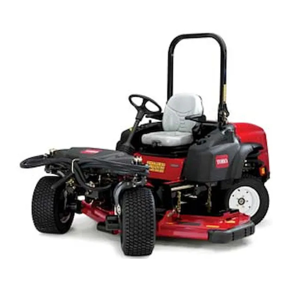 Toro Groundsmaster-360 series Bedienungsanleitung
