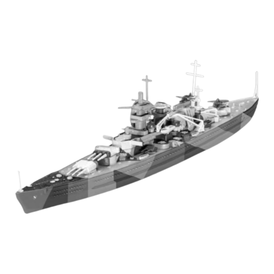 REVELL Battleship Scharnhorst Bedienungsanleitung