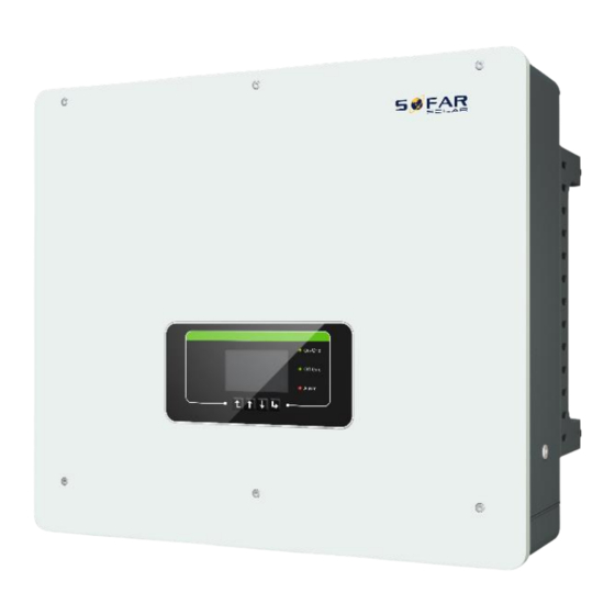 Sofar Solar HYD 5KTL-3PH Installation Und Betriebsanleitung
