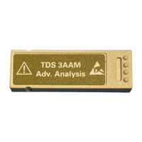 Tektronix TDS3AAM Benutzerhandbuch
