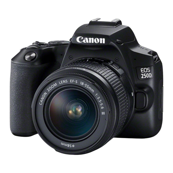 Canon EOS 250D Handbücher