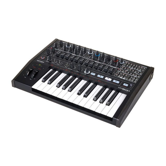 Arturia MiniBrute 2 Bedienungsanleitung