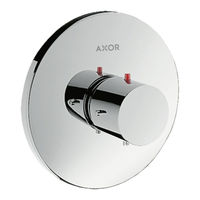 HANSGROHE AXOR Shower Select Soft Cube 36711000 Gebrauchs- Und Montageanleitung