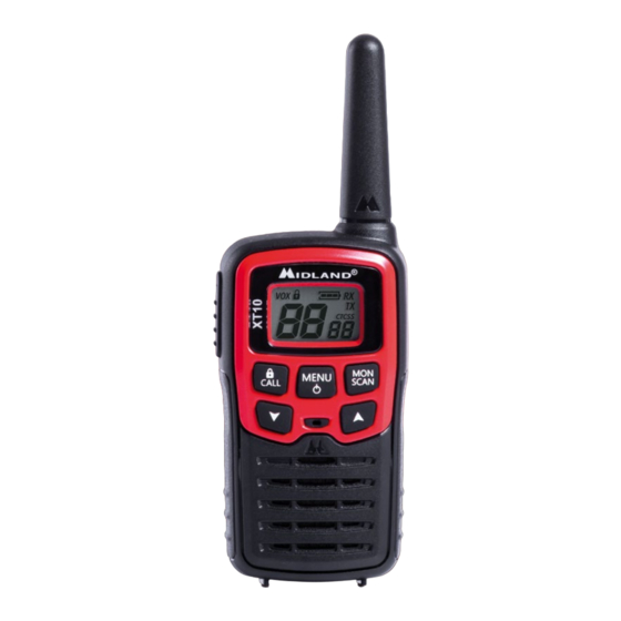 Midland XT10 Bedienungsanleitung