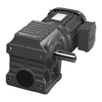 SEW-Eurodrive SPIROPLAN W S 7 Serie Montage- Und Betriebsanleitung