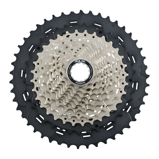 Shimano SLX CS-M7000-11 Händlerbetriebsanleitung