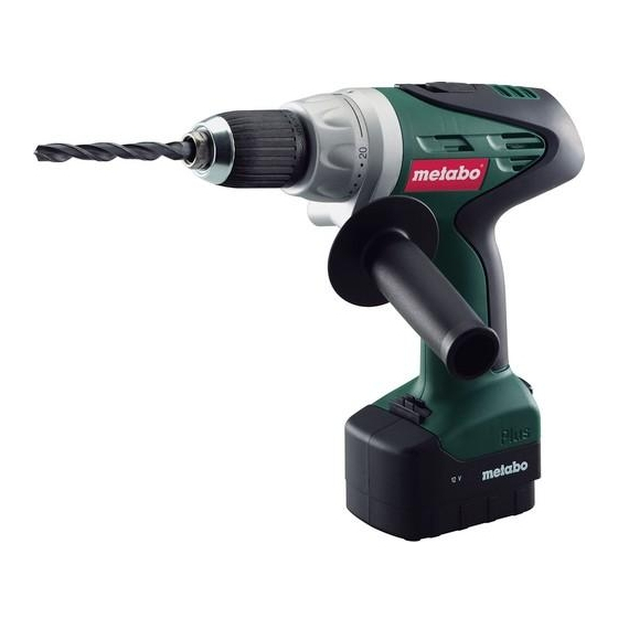 Metabo BSP 12 Plus Gebrauchsanleitung