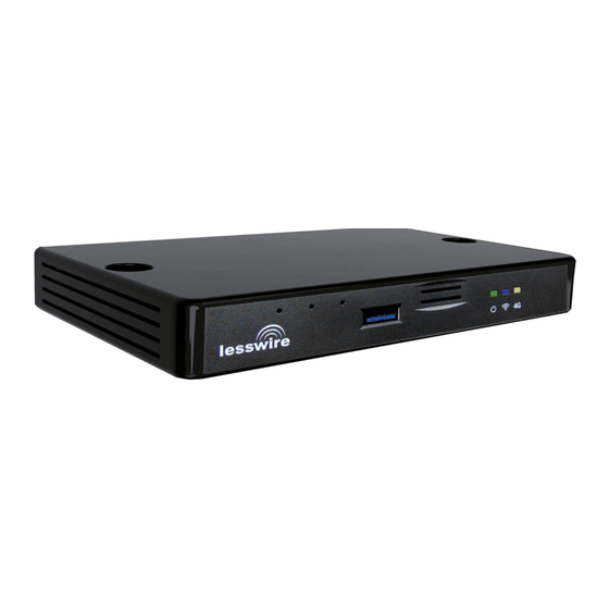 Lesswire WI4U pro Schnellinstallationsanleitung