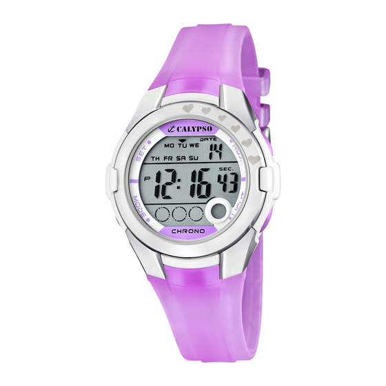 Calypso Watches DIGITAL IKM889 Betriebsanleitung