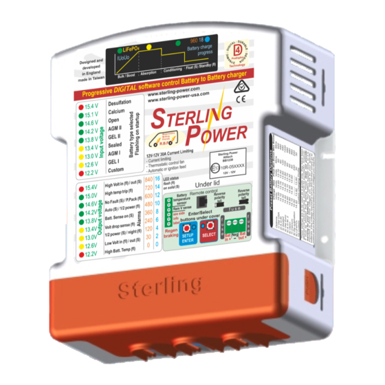 Sterling Power BB1230 Bedienungsanleitung