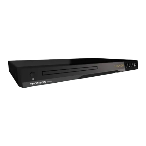 THOMSON DVD3654 Handbuch