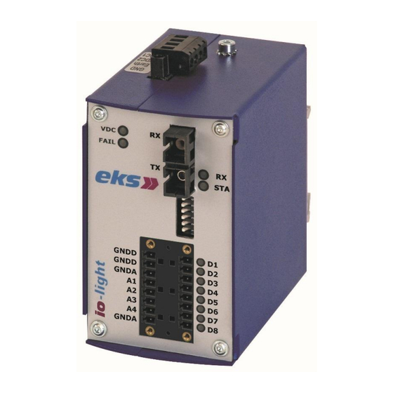 Eks IOL-3000 Bedienungsanleitung