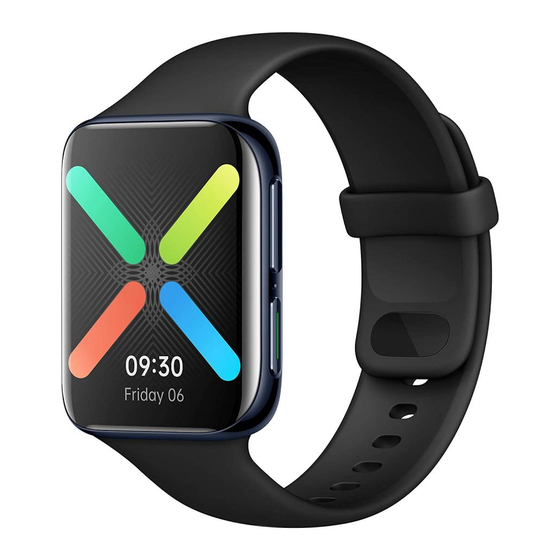 Oppo Watch Schnellstartanleitung