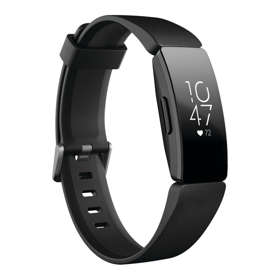 Fitbit inspire HR Bedienungsanleitung