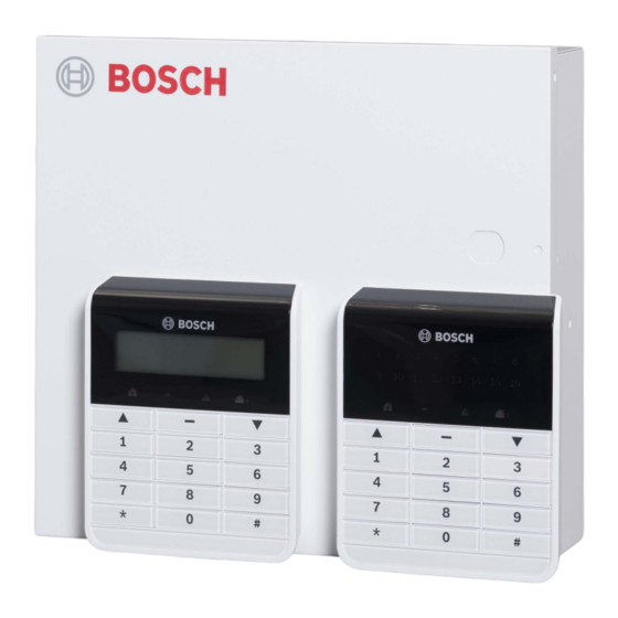 Bosch Amax 2100 Installationshandbuch