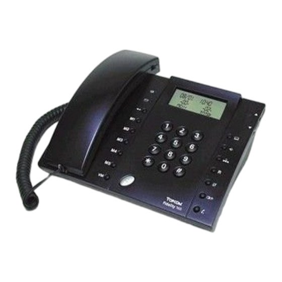 Topcom fidelity 160 Bedienungsanleitung
