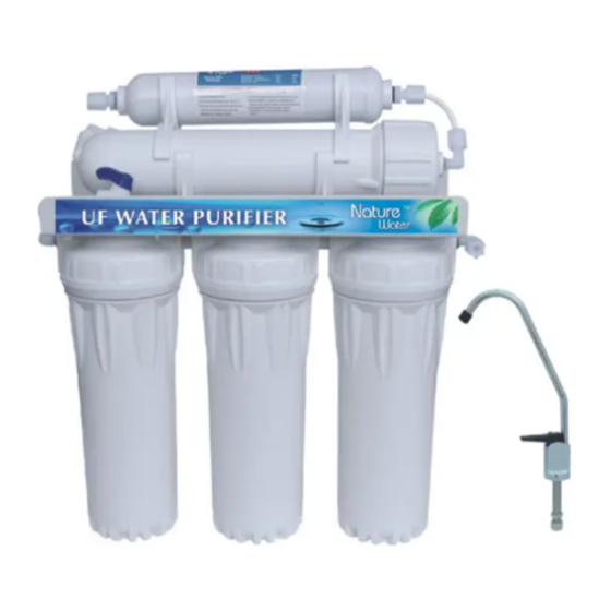 WilTec Naturewater NW-UF305 Bedienungsanleitung
