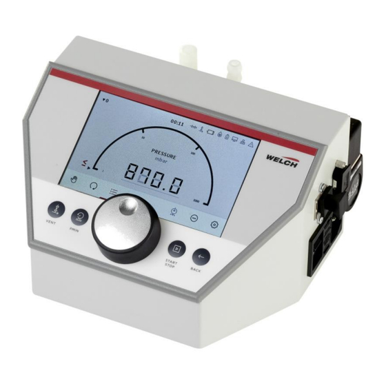 Gardner Denver WELCH VCpro 600 Serie Betriebsanleitung