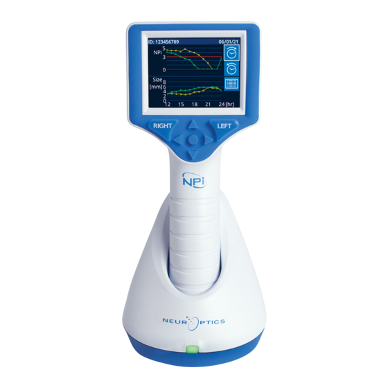NeurOptics NPi-300 Pupillometer Gebrauchsanweisung