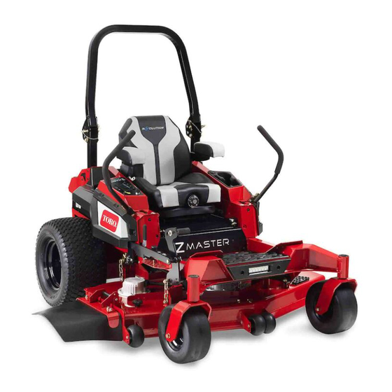 Toro Z Master Revolution Serie Bedienungsanleitung