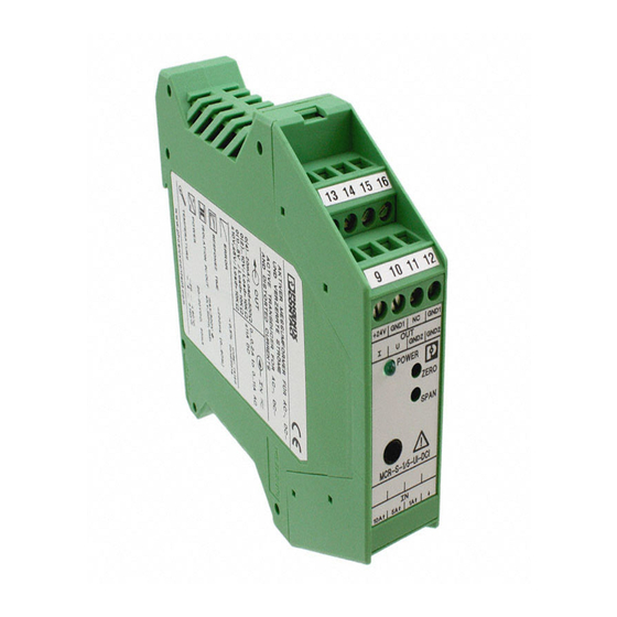 Phoenix Contact MCR-S-1-5-UI-DCI Betriebsanleitung