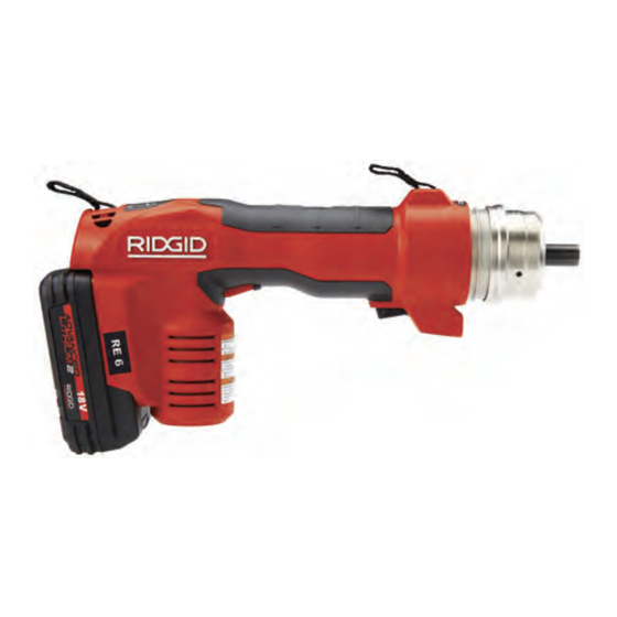 RIDGID RE 60 Bedienungsanleitung