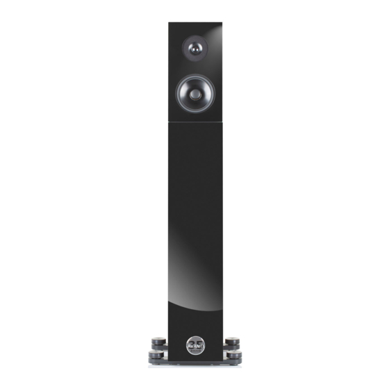 Audio Physic AVANTI Bedienungsanleitung