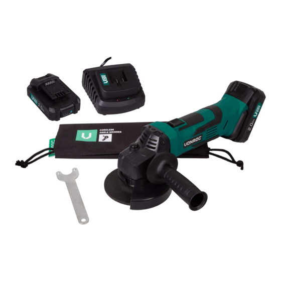 VONROC S2_AG501DC Bersetzung Der Originalbetriebsanleitung