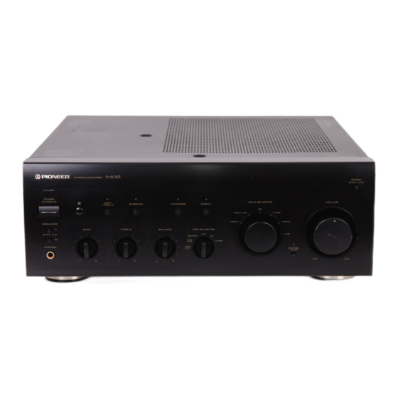 Pioneer A-604R Bedienungsanleitung