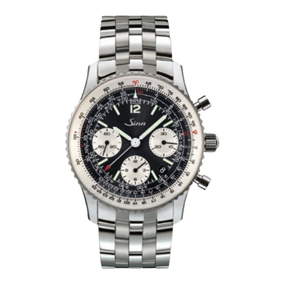 Sinn 903-Serie Bedienungsanleitung