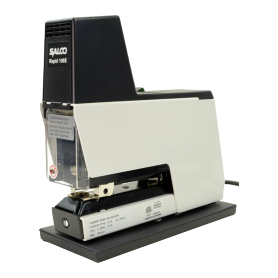 Rapid 105E Bedienungsanweisung