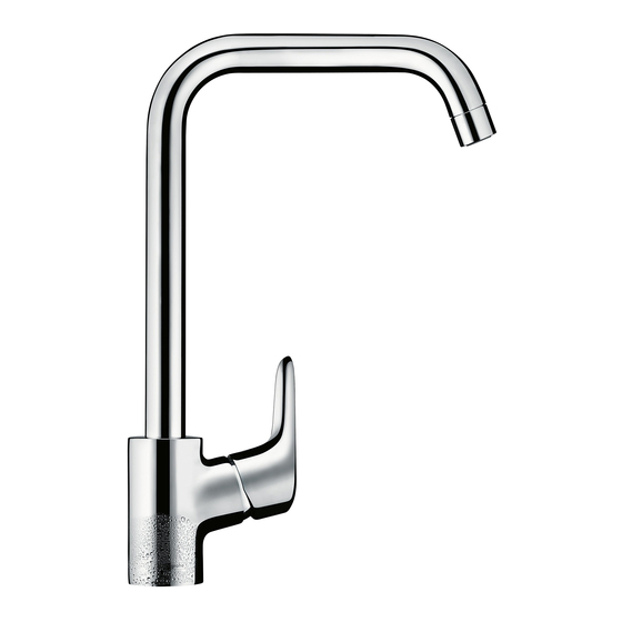 HANSGROHE Ecos L 1jet 14816000 Gebrauchsanleitung, Montageanleitung