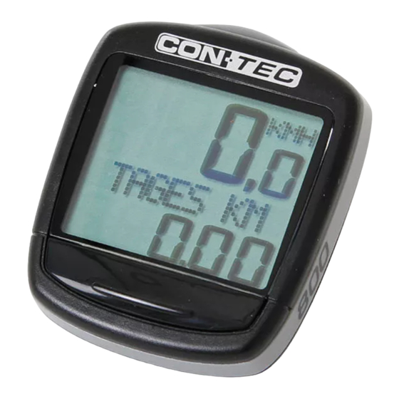 CON-TEC C-800 Handbuch