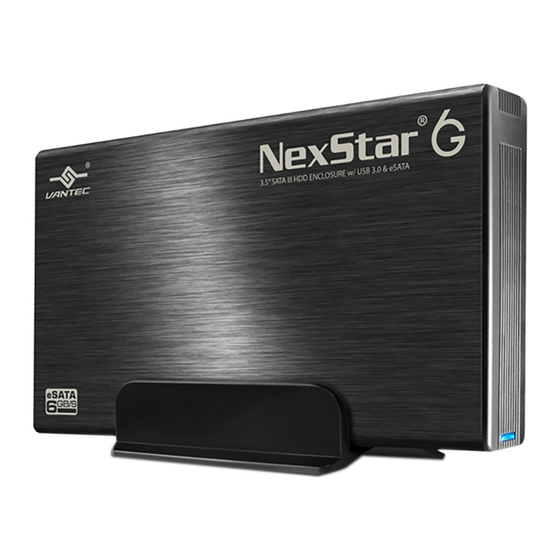 VANTEC NexStar 6G Installationsanleitung
