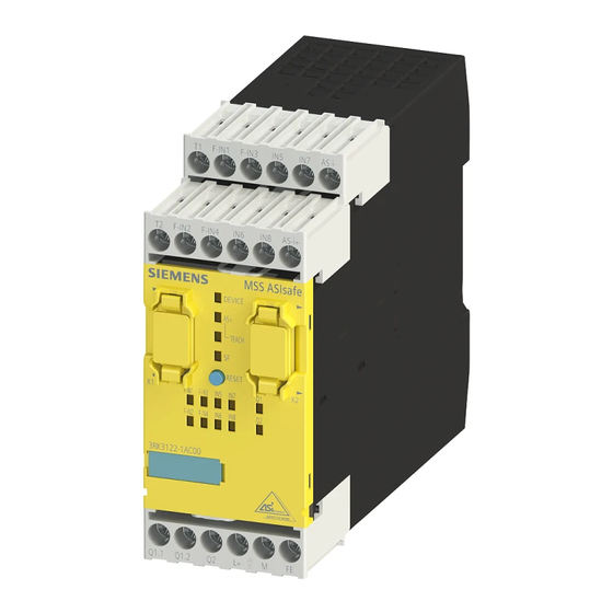 Siemens SIRIUS 3RK3 Gerätehandbuch