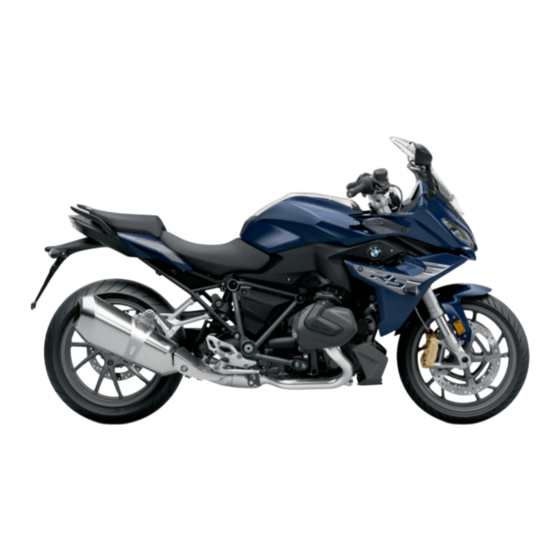 BMW Motorrad R 1250 RS 2018 Betriebsanleitung