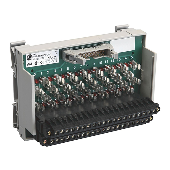 Rockwell Automation 1492-IFM20F-FS-2 Montageanleitung