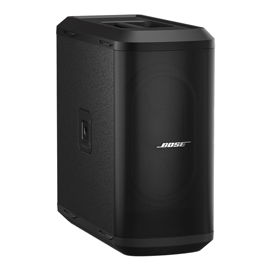Bose Sub1 Bedienungsanleitung