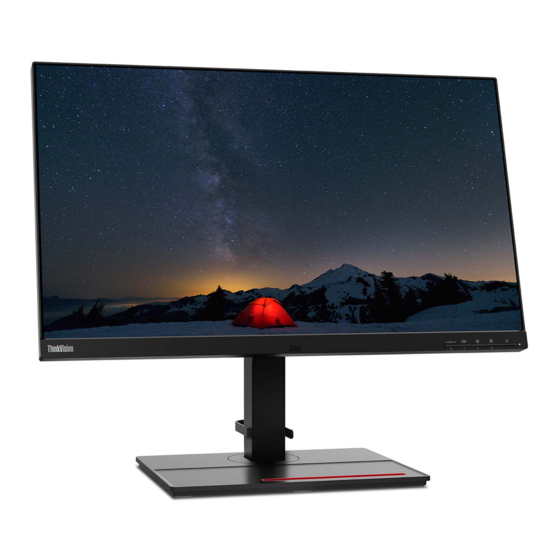 Lenovo ThinkVision P27u-20 Schnellstartanleitung