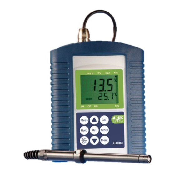 Aqualytic AL20Con Bedienungsanleitung
