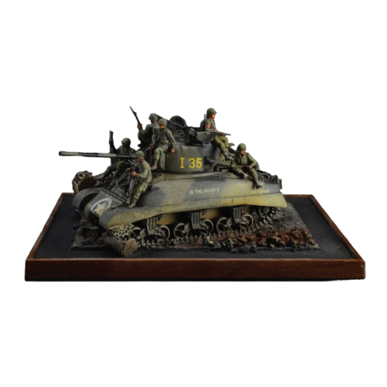 Italeri M4 A1 Sherman with U.S. Infantry Montageanleitung