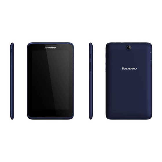 Lenovo TAB A7-40 Benutzerhandbuch
