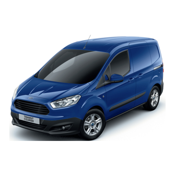 Ford TRANSIT COURIER Kurzanleitung