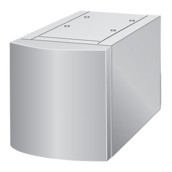 Bosch WST 135-2 HRC Installations- Und Wartungsanleitung Für Das Fachhandwerk
