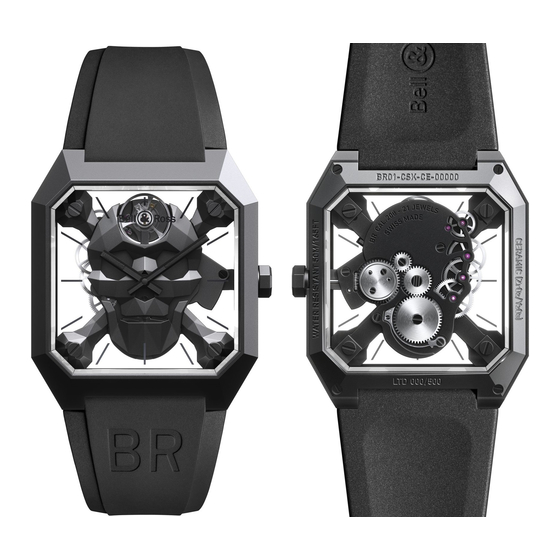 Bell & Ross BR 01 cyber skull Technische Anweisung